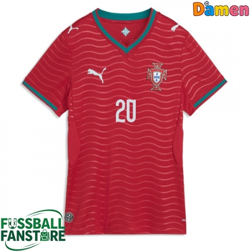 Portugal Joao Cancelo #20 Replik Heimtrikot Damen WM 2026 Kurzarm